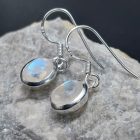 Holdkő ezüst fülbevaló