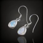 holdkő ezüst fülbevaló