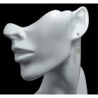 holdkő ezüst fülbevaló