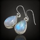Holdkő ezüst fülbevaló