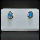 Holdkő ezüst fülbevaló