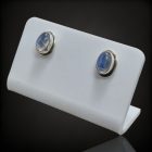 Holdkő ezüst fülbevaló