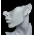 Holdkő ezüst fülbevaló