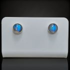 Holdkő ezüst fülbevaló