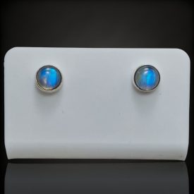 Holdkő ezüst fülbevaló