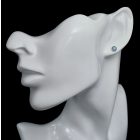 Holdkő ezüst fülbevaló