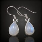 Holdkő ezüst fülbevaló
