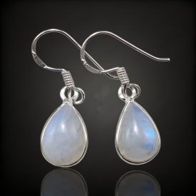 Holdkő ezüst fülbevaló