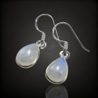 Holdkő ezüst fülbevaló