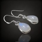 Holdkő ezüst fülbevaló