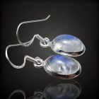 Holdkő ezüst fülbevaló