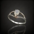 Holdkő ezüst gyűrű