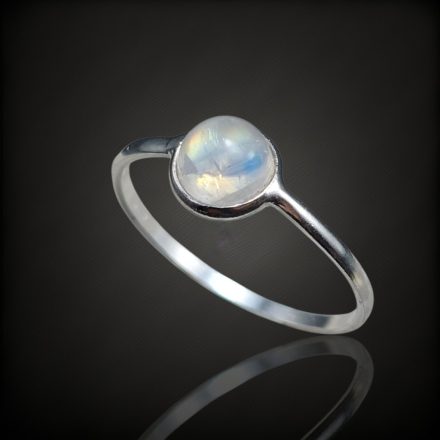 Holdkő ezüst gyűrű