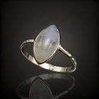 Holdkő ezüst gyűrű