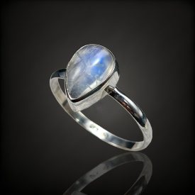 Holdkő ezüst gyűrű