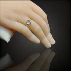 Holdkő ezüst gyűrű