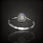 Holdkő ezüst gyűrű