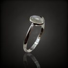 Holdkő ezüst gyűrű