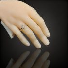 Holdkő ezüst gyűrű