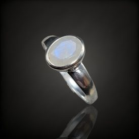 Holdkő ezüst gyűrű