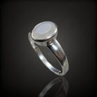 Holdkő ezüst gyűrű
