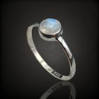 Holdkő ezüst gyűrű