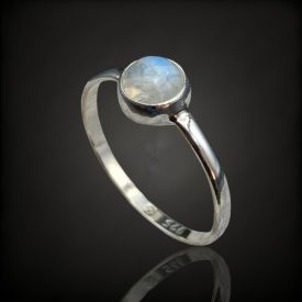 Holdkő ezüst gyűrű