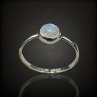 Holdkő ezüst gyűrű