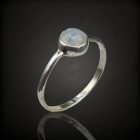 Holdkő ezüst gyűrű