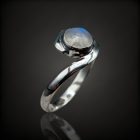 Holdkő ezüst gyűrű