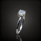 Holdkő ezüst gyűrű