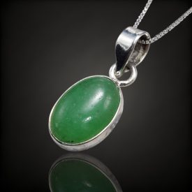 Jáde ezüst medál