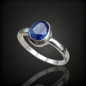 Kianit ezüst gyűrű