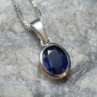Kianit ezüst medál