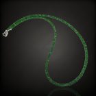 Krómdiopszid nyaklánc