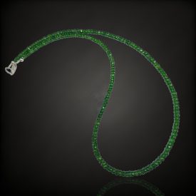 Krómdiopszid nyaklánc