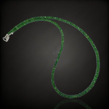 Krómdiopszid nyaklánc