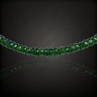 Krómdiopszid nyaklánc