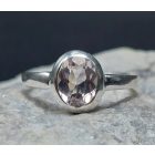 Kunzit ezüst gyűrű