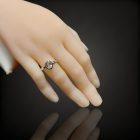 Kunzit ezüst gyűrű