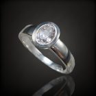 Kunzit ezüst gyűrű