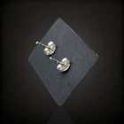 Labradorit ezüst fülbevaló