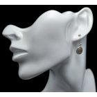 labradorit ezüst fülbevaló