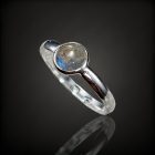 Labradorit ezüst gyűrű