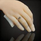 Labradorit ezüst gyűrű