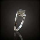 Labradorit ezüst gyűrű