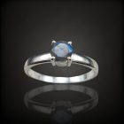 Labradorit ezüst gyűrű