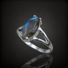 Labradorit ezüst gyűrű