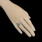 Labradorit ezüst gyűrű