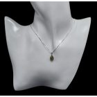 Labradorit ezüst medál